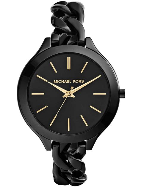 brand new michael kors slim runway twist black watch mk3317|Michael kors mk3317slim runway twist black + FREE SHIPPING.